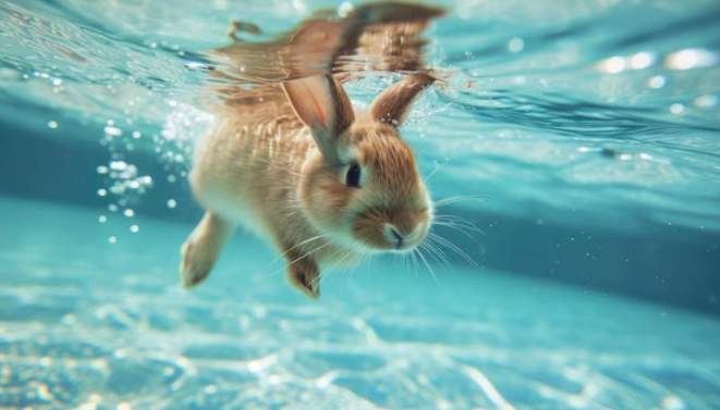rabbit water safety