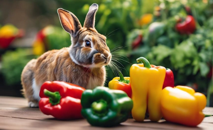 bell pepper leaves rabbit diet