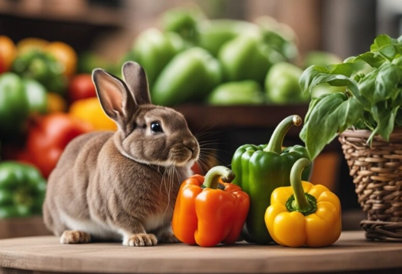 protect pepper plants from rabbits