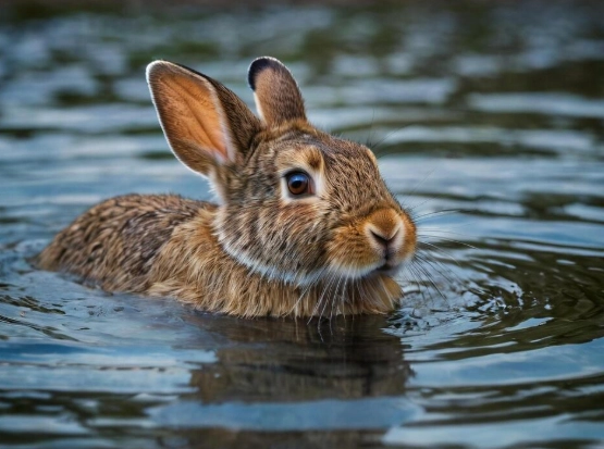 pet rabbit swimming pet rabbit swimming
