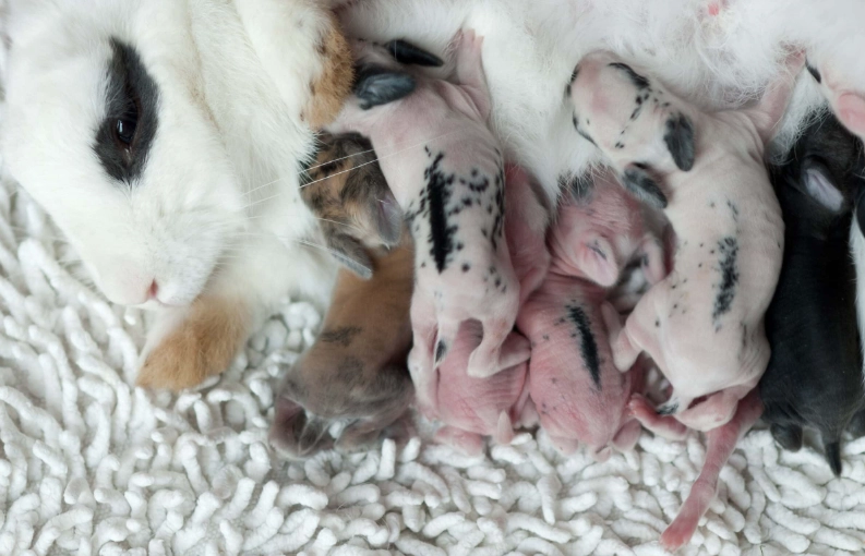 how to tell if a rabbit is pregnant