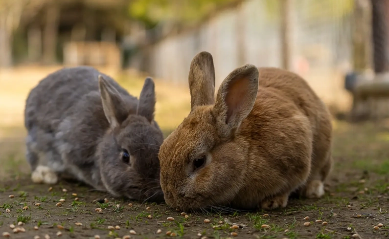 why does rabbits thump