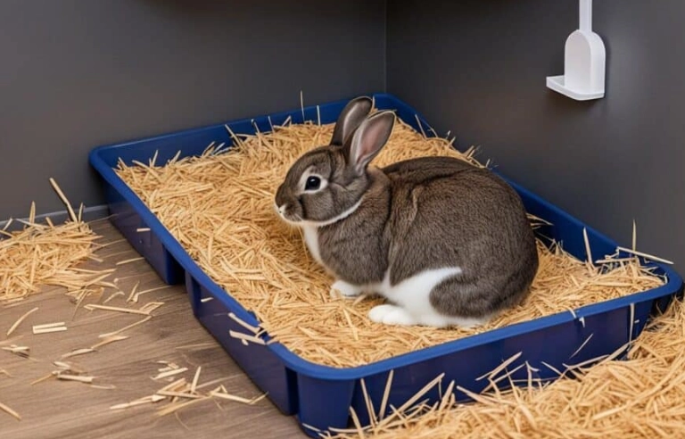 rabbit litter training