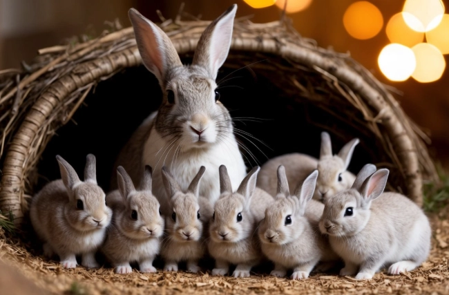 how many kits per litter