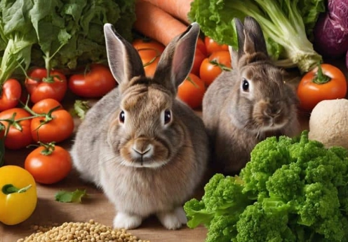 healthy rabbit food