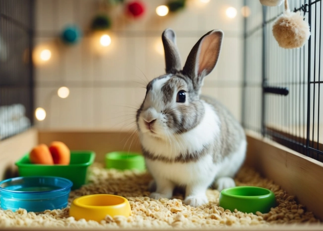 Can I leave my rabbit alone for 2 days?