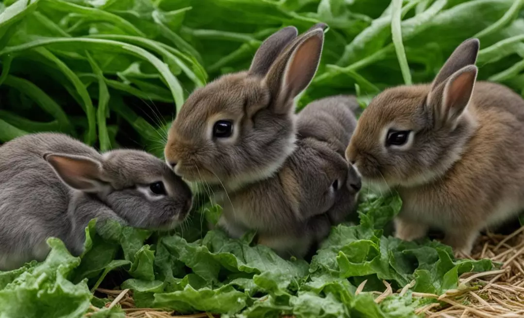 feeding baby rabbits 2 weeks old