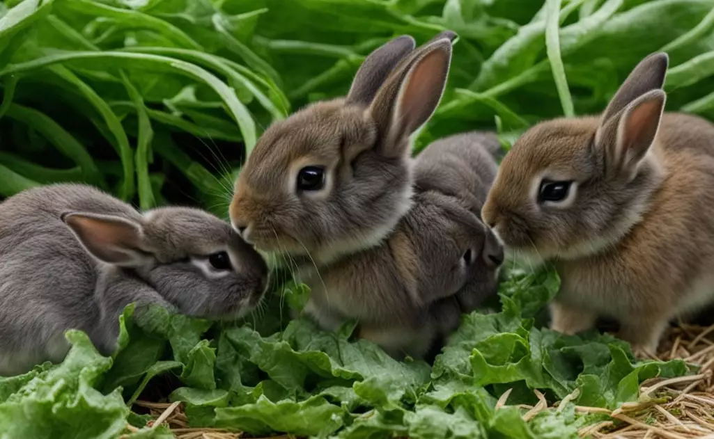 weaning baby rabbits