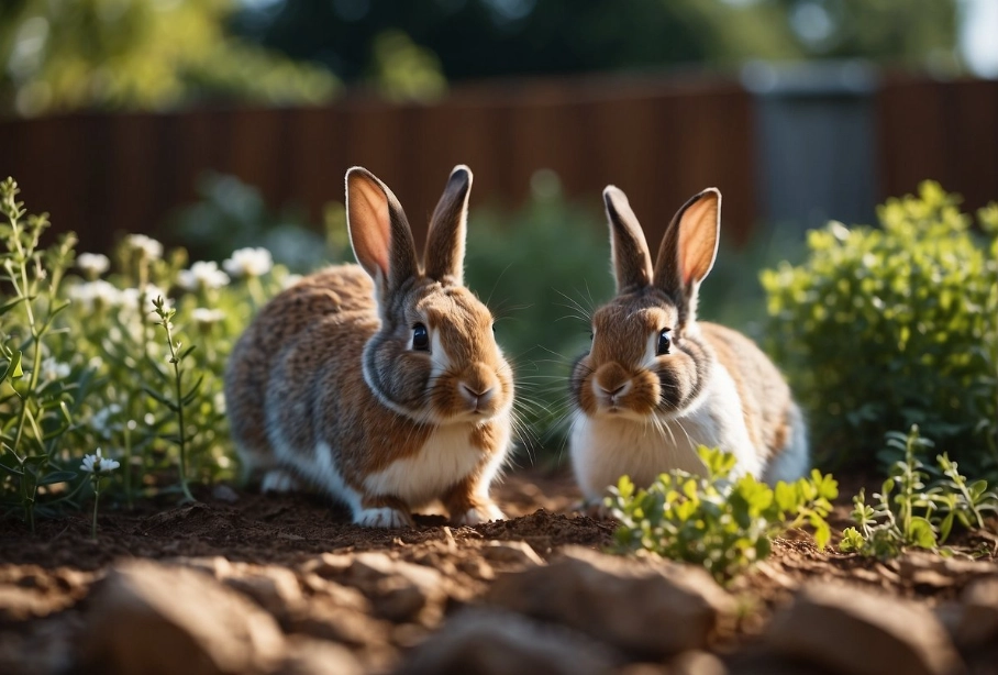 rabbit proof garden fence