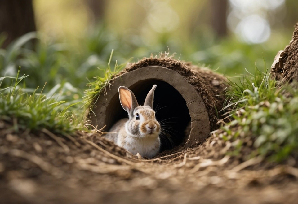 why rabbits dig