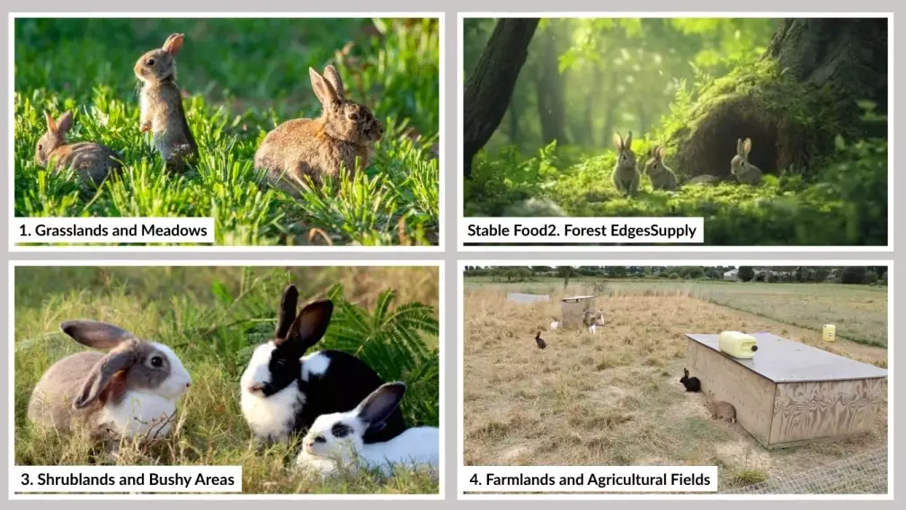 forest rabbit burrows
