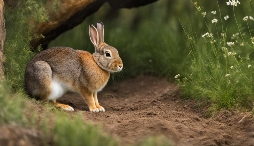 wild rabbit distribution