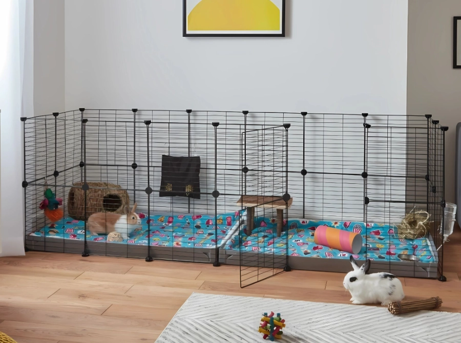 rabbit cage bedding