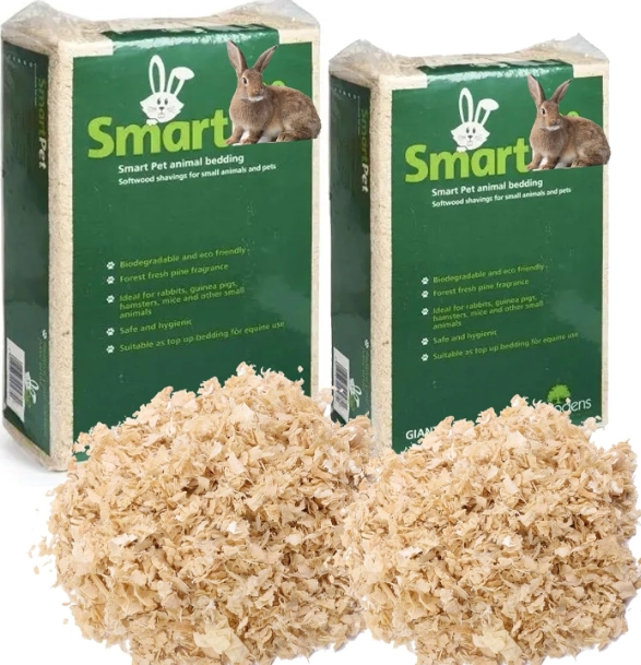 Rabbit bedding wood shavings