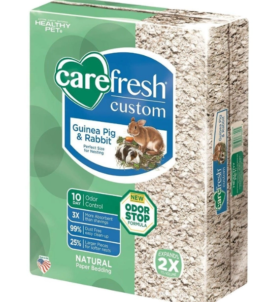 Rabbit bedding odor control